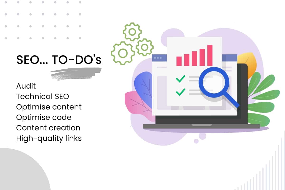 SEO audit and SEO jobs to do